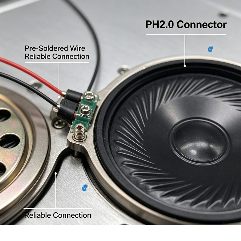 Speaker Wire - قطعتان من السماعات الجديدة فائقة النحافة