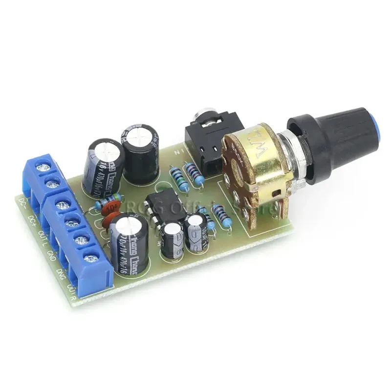 Audio Amplifier Board - لوحة مكبر صوت TDA2822 TDA2822M بجهد