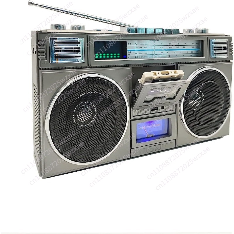 Usb Sound Card - مكبر صوت بلوتوث ريترو ستيريو مع