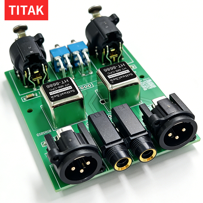 Subwoofer - صندوق عزل الصوت XLR لإزالة التداخل