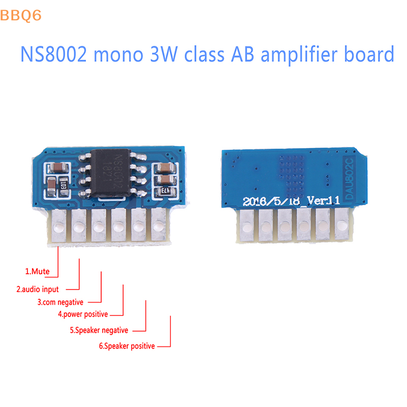 1/2/5 قطع لوحة مضخم صوت ميني أ - مراجعة Audio Amplifier Board وسعره