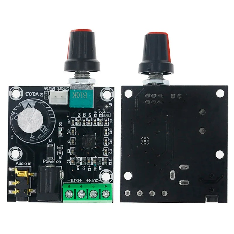 لوحة مكبر صوت رقمي مزدوج الطاق - مراجعة Audio Amplifier Board وسعره