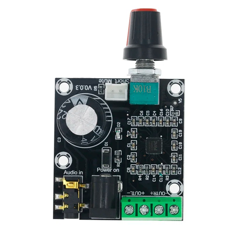 لوحة مكبر صوت رقمي مزدوج الطاق - مراجعة Audio Amplifier Board وسعره