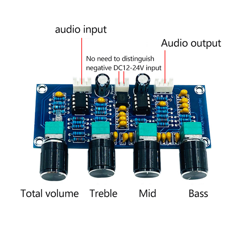 XH-A901 NE5532 لوحة النغمة Pre - مراجعة Volume Control Board وسعره