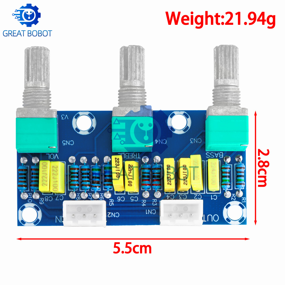 لوحة تضخيم الصوت السلبية BS XH - مراجعة Passive Preamp وسعره