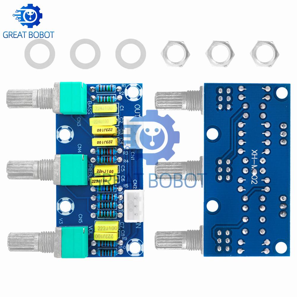 لوحة تضخيم الصوت السلبية BS XH - مراجعة Passive Preamp وسعره