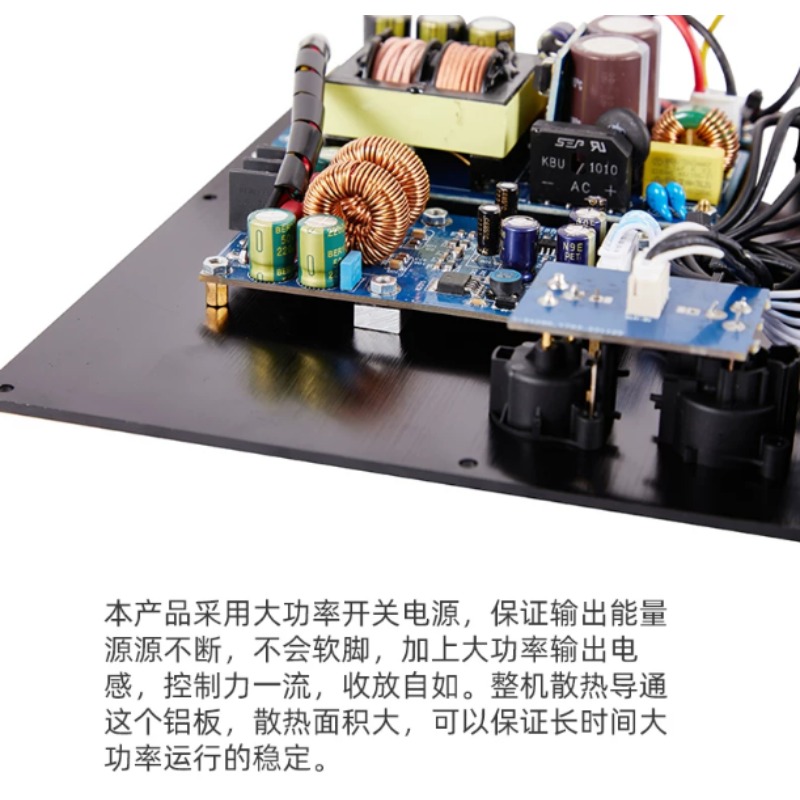 لوحة مضخم صوت TPA3255 بمدخل إش - مراجعة Audio Amplifier Board وسعره