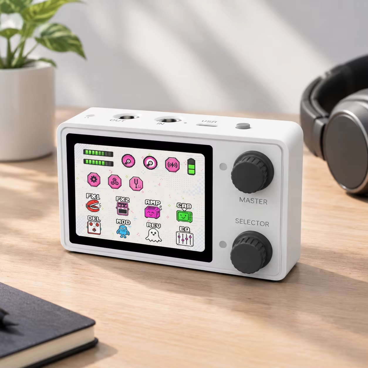 معالج تأثيرات متعددة للجيتار م - مراجعة Audio Interface وسعره