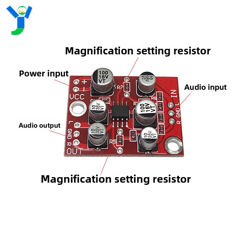 CHN 2027، لوحة مضخم صوت من الف - مراجعة Audio Amplifier Board وسعره