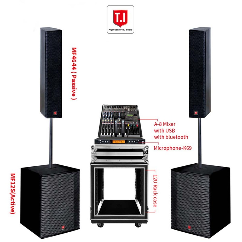 مكبر صوت محمول مزدوج 15 بوصة ث - مراجعة Full Range Speaker وسعره