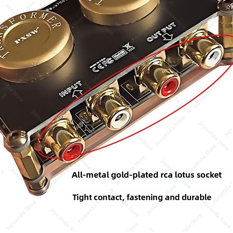 محول رفع مستوى الصوت AV103، مض - مراجعة Passive Preamp وسعره