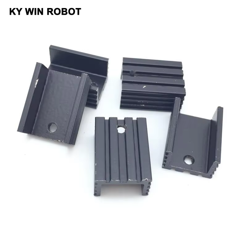 10 قطعة الألومنيوم TO-220 المب - مراجعة Heatsink Aluminum وسعره