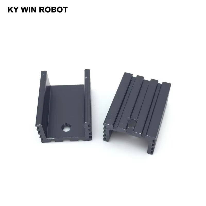 10 قطعة الألومنيوم TO-220 المب - مراجعة Heatsink Aluminum وسعره