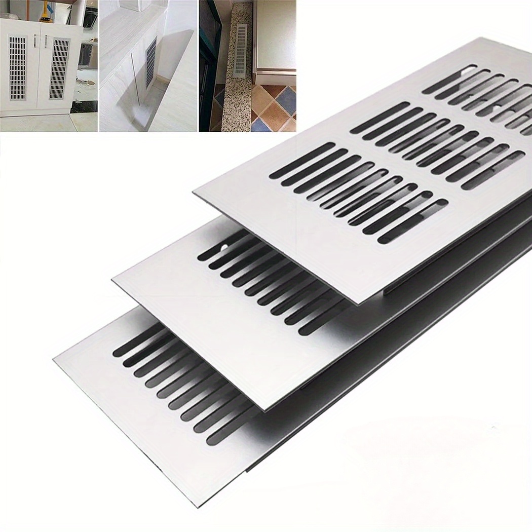2 قطعة 80 مللي متر شبكة التهوي - مراجعة Ventilation Grille Aluminum وسعره