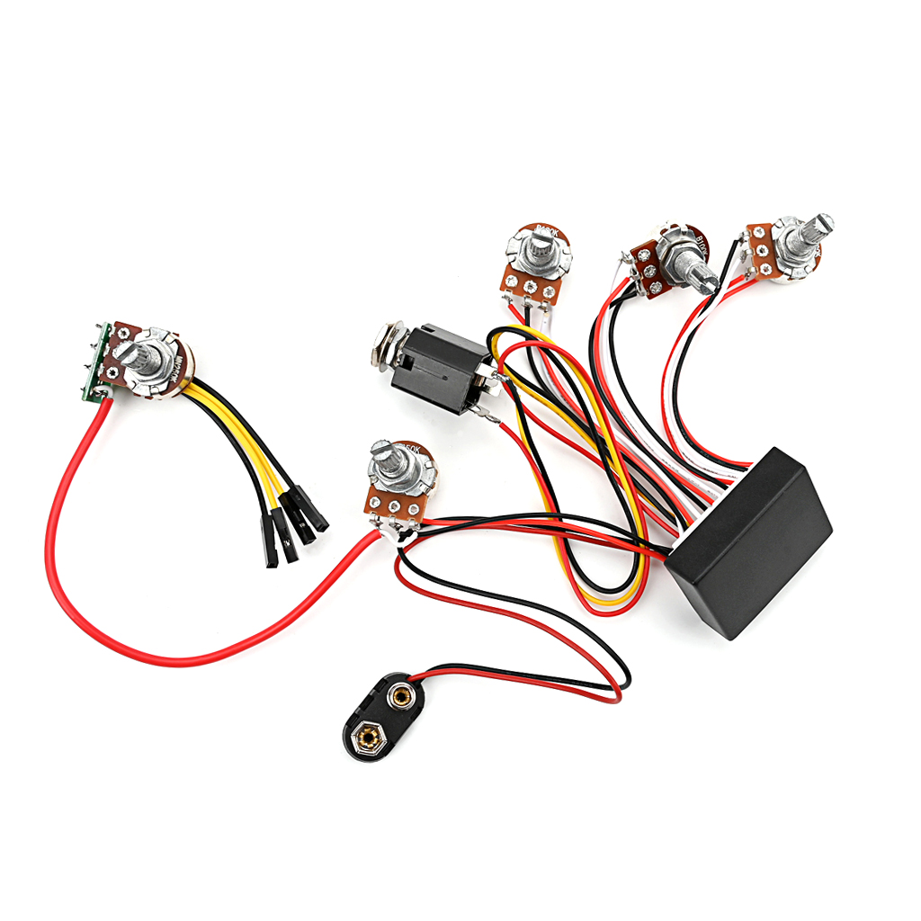 قبل السلكية 3 الفرقة نشط باس ا - مراجعة Passive Preamp وسعره