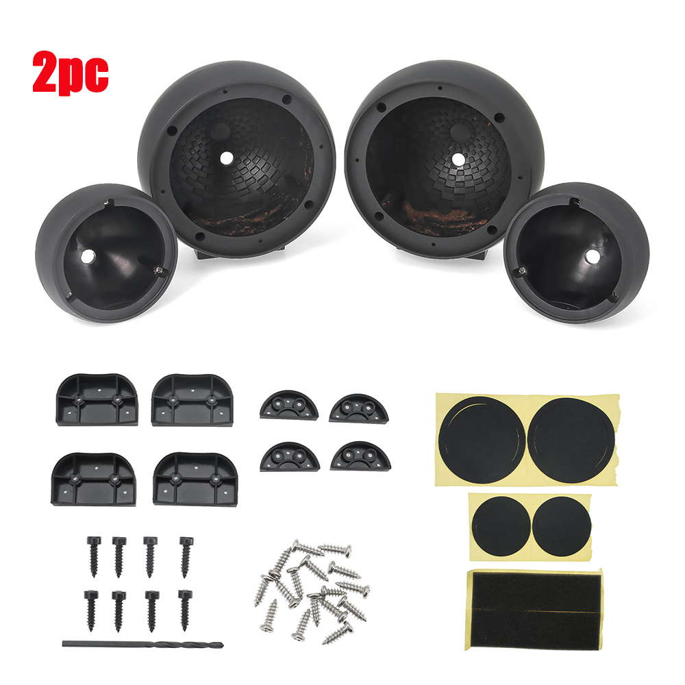 2 قطعة سيارة منتصف إلى عالية ا - مراجعة Speaker Enclosure وسعره