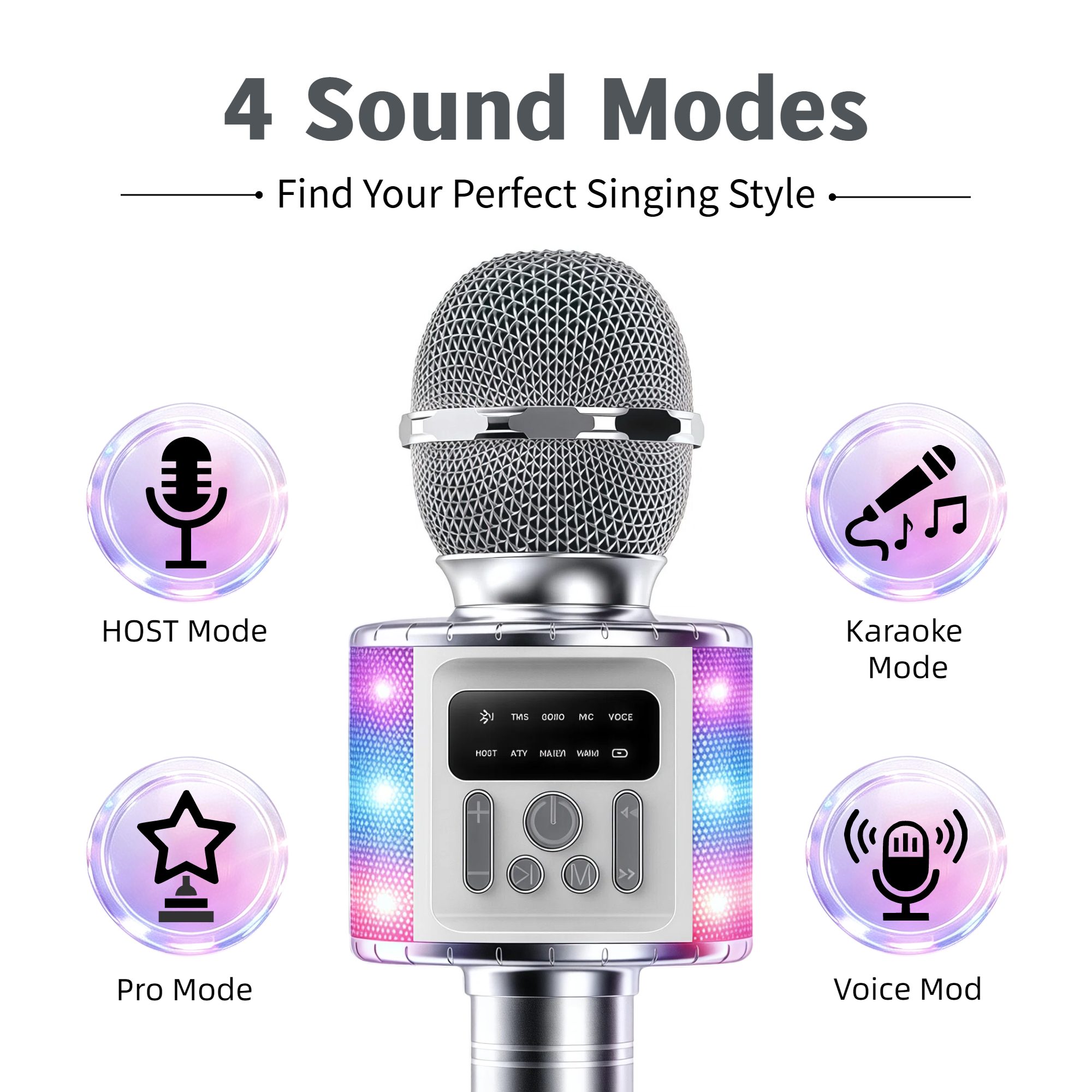 ميكروفون كاريوكي لاسلكي مزدوج  - مراجعة Condenser Microphone Kit وسعره