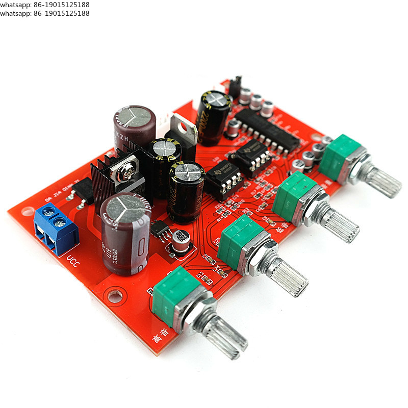 لوحة صوتية NE5532 مع مكبر صوت  - مراجعة Volume Control Board وسعره