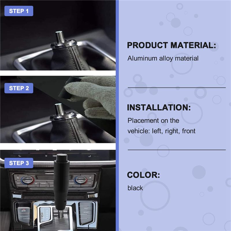 مقبض ناقل الحركة الأوتوماتيكي  - مراجعة Knob Aluminum وسعره