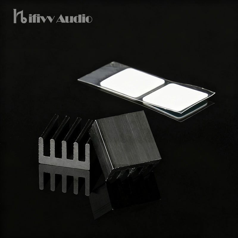 5 قطع مشعاع ألومنيوم ل OP AMP  - مراجعة Heatsink Aluminum وسعره