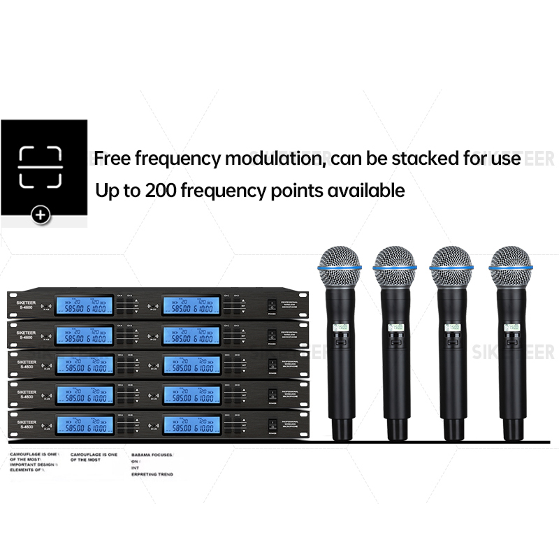 ميكروفون لاسلكي احترافي UHF بغ - مراجعة Condenser Microphone Kit وسعره