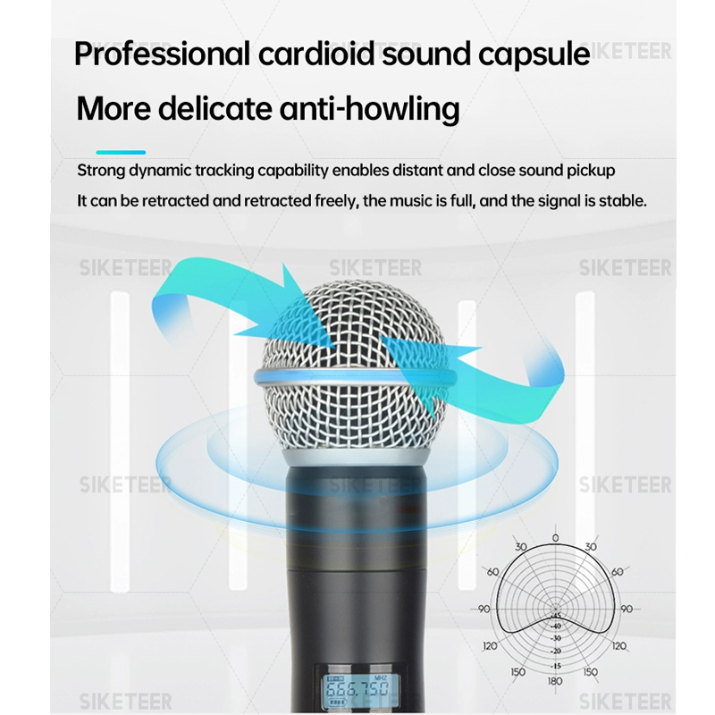 ميكروفون لاسلكي احترافي UHF بغ - مراجعة Condenser Microphone Kit وسعره