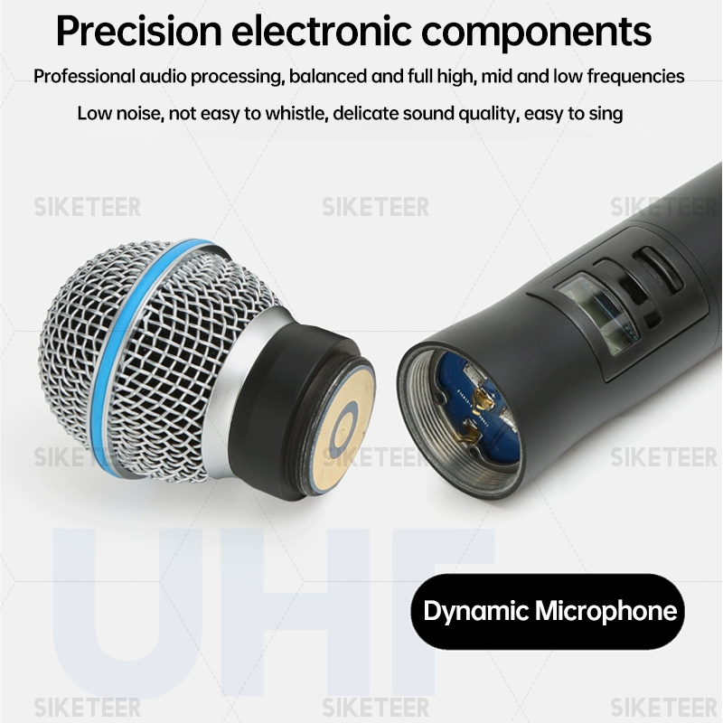 ميكروفون لاسلكي احترافي UHF بغ - مراجعة Condenser Microphone Kit وسعره