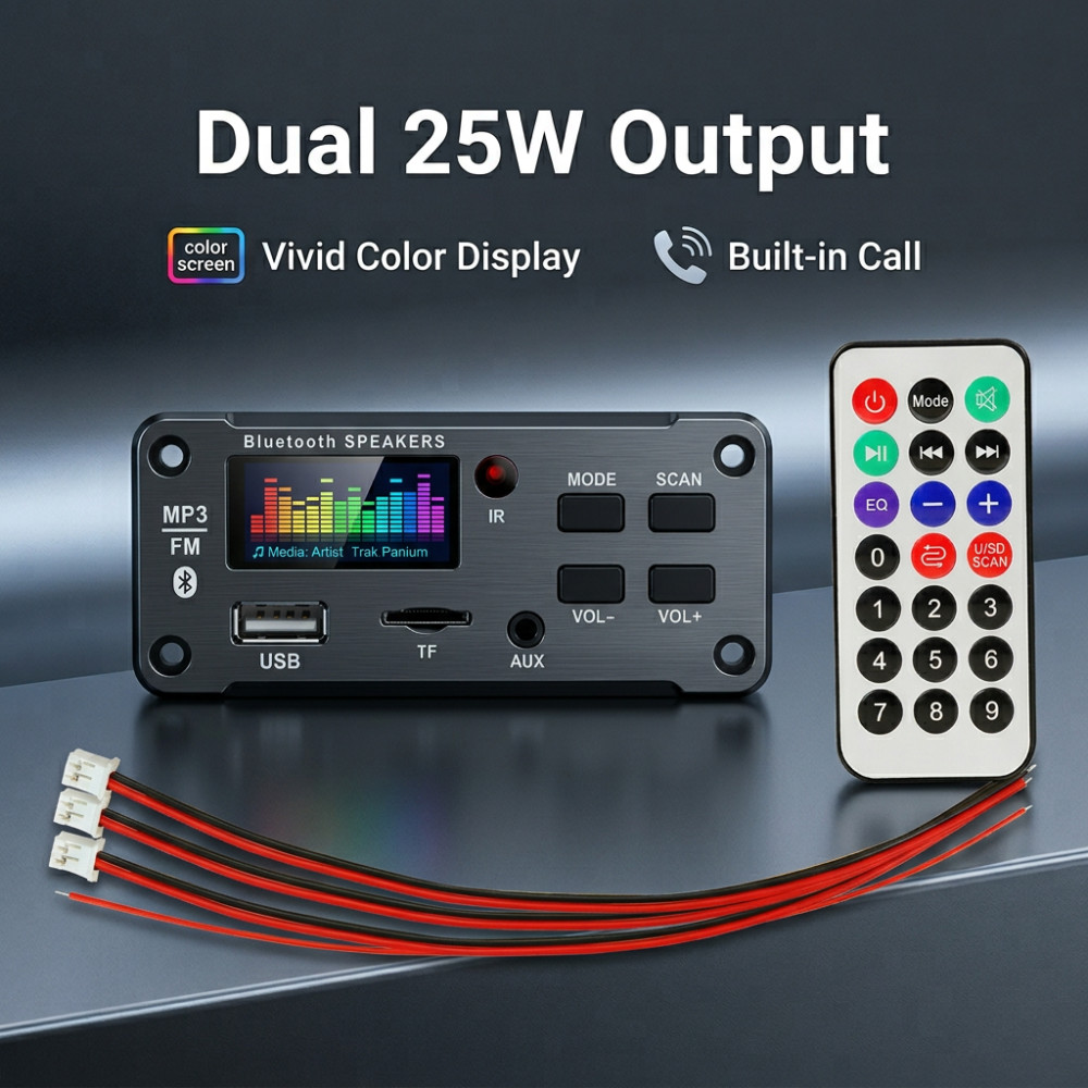 مضخم صوت بقوة 50 واط مع بلوتوث - مراجعة Volume Control Board وسعره