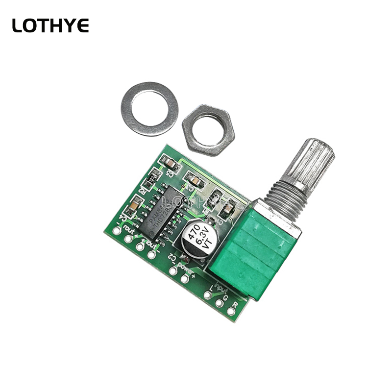 PAM8403 تيار مستمر صغير 5 فولت - مراجعة Volume Control Board وسعره