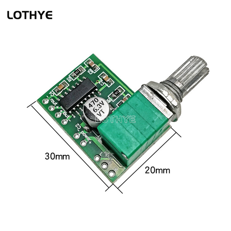 PAM8403 تيار مستمر صغير 5 فولت - مراجعة Volume Control Board وسعره