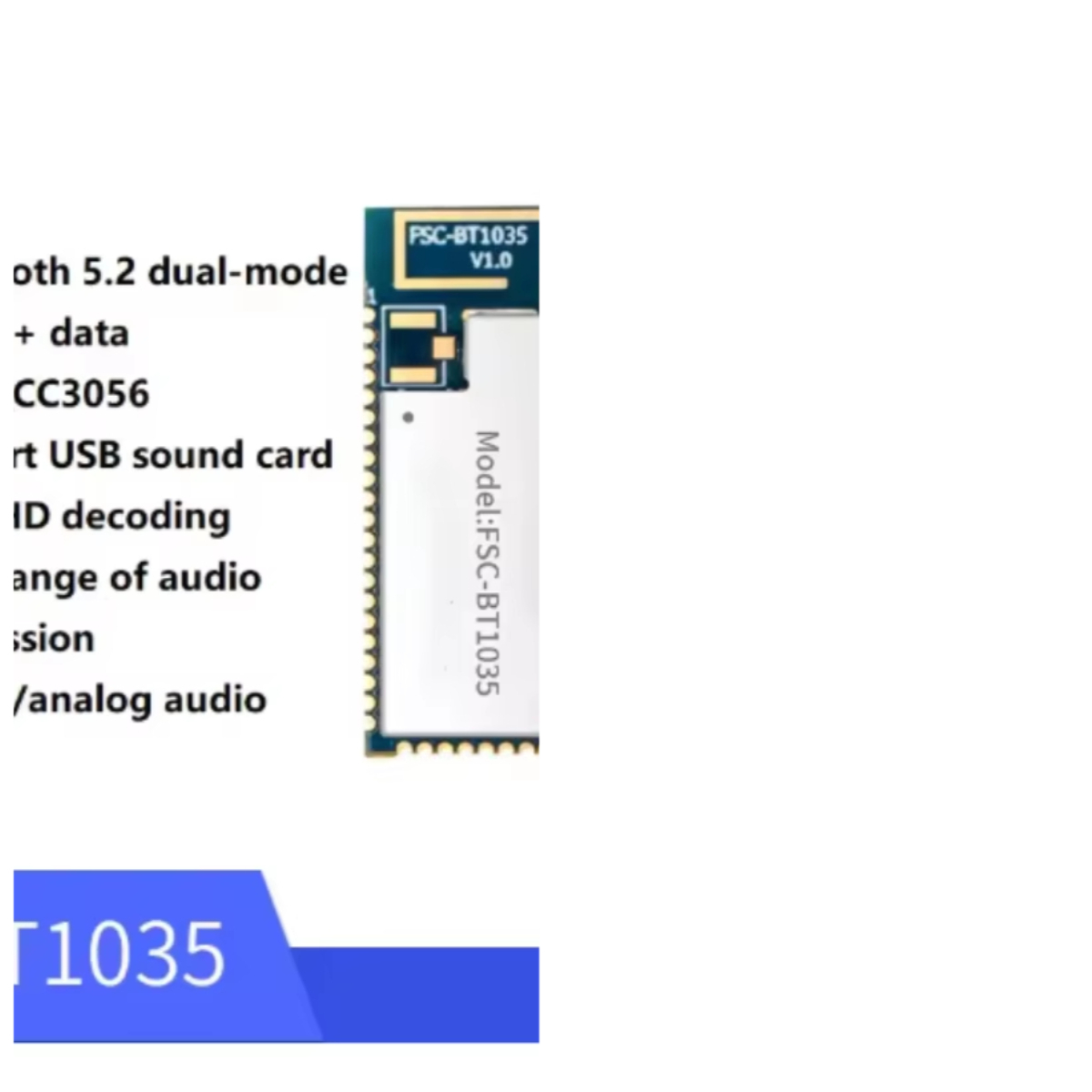 وحدة FSC-BT1035 مع شريحة QCC30 - مراجعة Usb Sound Card وسعره