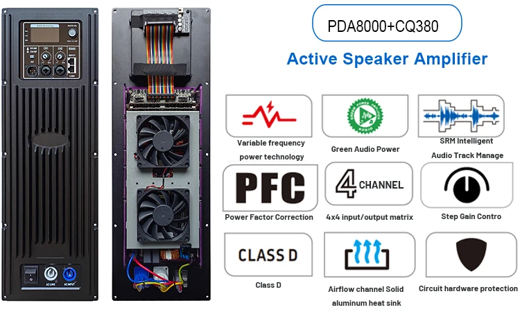 TLF PFA8000 + CQ380 مكبر للصوت - مراجعة Audio Amplifier Board وسعره