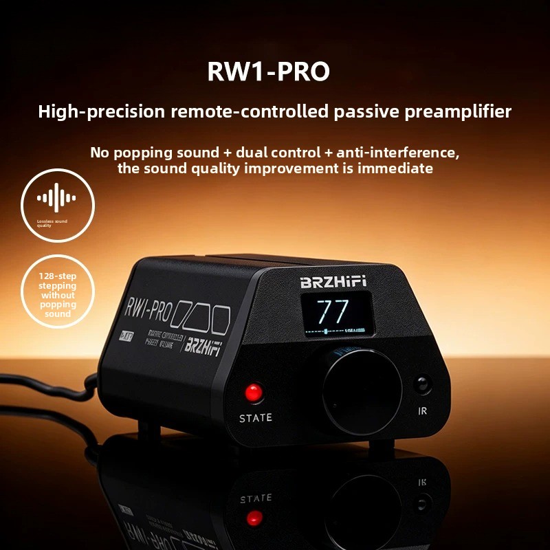 مضخم صوت عالي الدقة HiFi RW1-P - مراجعة Passive Preamp وسعره