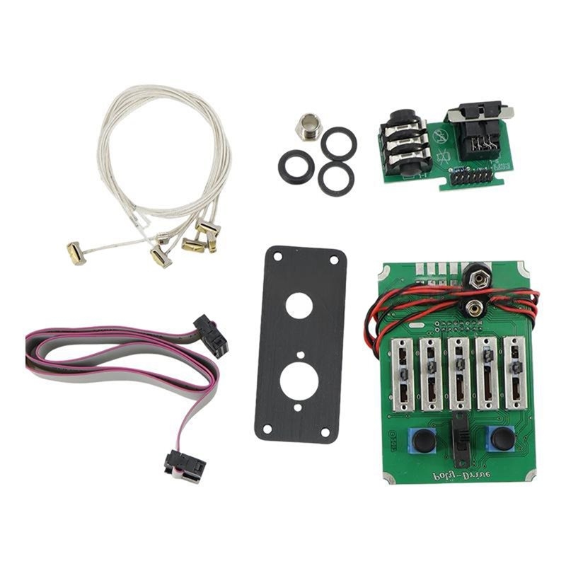CGDS-Piezo 5-Band EQ ميكروفون  - مراجعة Passive Preamp وسعره